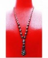 Synthetic Dangling Pendant Necklace NTASP052 in Women's Pearl Strand Necklaces