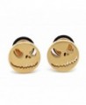 Chelsea Jewelry Basic Collections Gold Color Naughty Ghost Screw-back Stud Earrings - CX11E7EWHCB