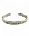 Sherlock Inspired - Every Fairytale Needs A Good Old Fashioned Villain - A Hand Stamped Aluminum Bracelet - CM11JA4XVRH