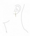 Bling Jewelry Plated Threader Earrings in Women's Drop & Dangle Earrings