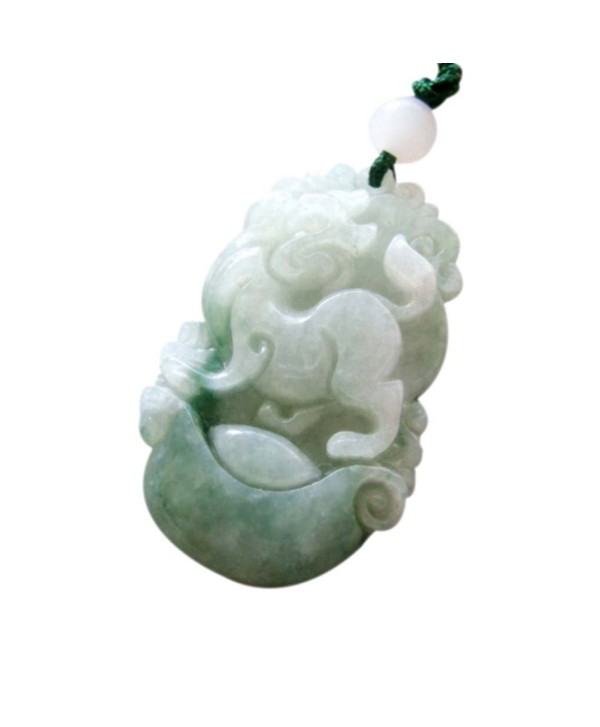 Jadeite Jade Chinese Zodiac Amulet Pendant Various Animals - CA11LUWZWP7