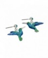 PammyJ Sparkling Hummingbird Crystal Earrings