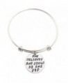 ALoveSoul Believed Inspirational Expandable Bangle