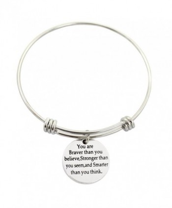 ALoveSoul Believed Inspirational Expandable Bangle in Women's Bangle Bracelets