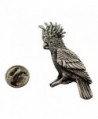 Cockatoo Pin ~ Antiqued Pewter ~ Lapel Pin ~ Sarah's Treats & Treasures - CG12O699C6M