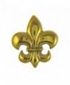 Fleur de Lis Gold Lapel Pin - CV12HHNSOZ7