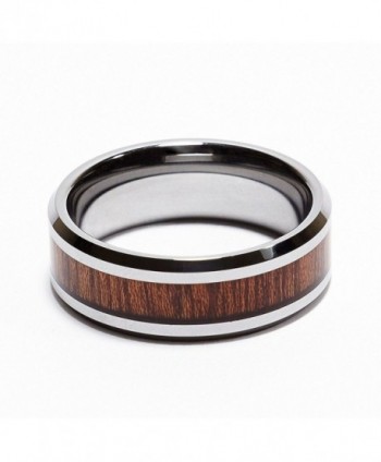 MJ Tungsten Carbide Rosewood Wedding