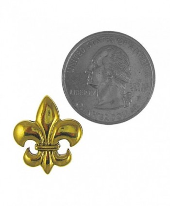 Fleur Lis Gold Lapel Pin