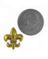 Fleur Lis Gold Lapel Pin