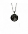 CHOP Pendant Necklace Galaxy Cabochon in Women's Chain Necklaces