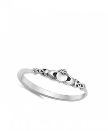 Claddagh Celtic Beautiful Sterling Silver