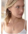 Mariell Best Seller Pear Shaped Bridesmaids Necklace