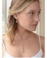 Mariell Best Seller Pear Shaped Bridesmaids Necklace in Women's Jewelry Sets