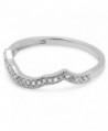 Sterling Diamond Stackable Matching Anniversary
