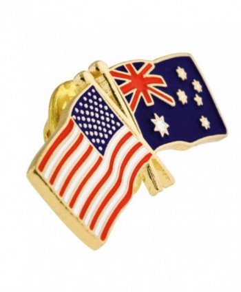 PinMarts Australia Crossed Friendship Enamel