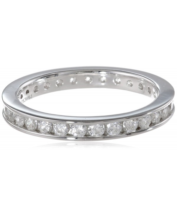 Myia Passiello "Stackable" Swarovski Zirconia Round Channel Band - CH11EVF5B5B