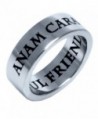 Stainless Steel Anam Cara Irish Celtic Ring - C0115MDV6MD