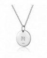 Sterling Engraved believed Inspirational Necklace