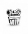 SOUFEEL 925 Sterling Silver Silver Cute Micky Charm Bead Fit European Bracelets Best Gifts - CU11PSL0SMN