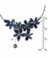 Reconstructed Lapis Lazuli Cultured Freshwater Necklace in Women's Choker Necklaces