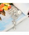 EVER FAITH Silver Tone Crystal Rhinestone in Women's Brooches & Pins