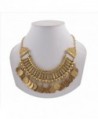 Zephyrr Fashion Coin Choker Turkish Style Necklace for Women Boho Gypsy - Golden - C612GGNHIVP