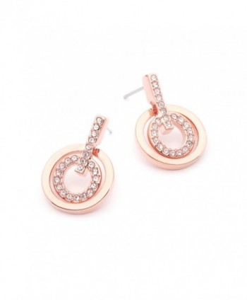 Rhodium Classic Earrings Swarovski Crystals