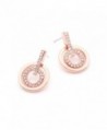 Rhodium Classic Earrings Swarovski Crystals