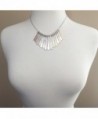 Boutique Necklace Earring Tri Tone Hammered