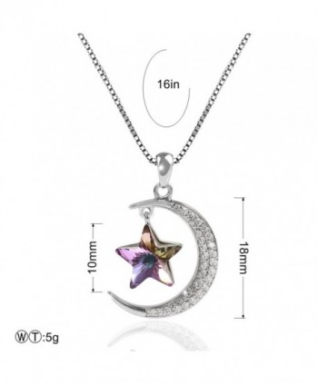 TL Jewelry Sterling Necklace Swarovski in Women's Pendants