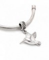 Sterling Silver Hummingbird Dangle Bracelet in Women's Charms & Charm Bracelets