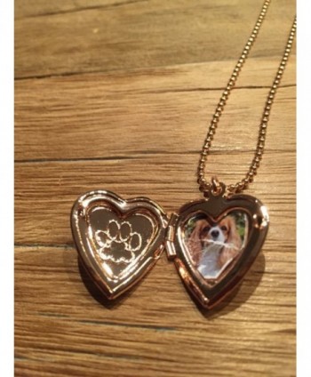 dog locket pendant