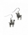 Llama French Loop Earrings - C511LYC3T85