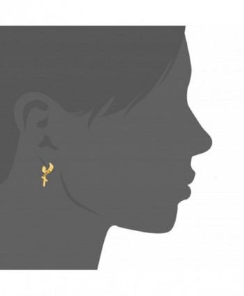 Cupimatch Stainless Dangle Huggie Earrings in Women's Hoop Earrings