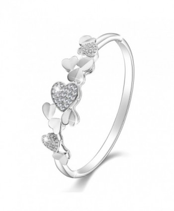 Menton Plated Diamonds Bracelets Jewelry - Heart By Heart - CA17YUIUMEY