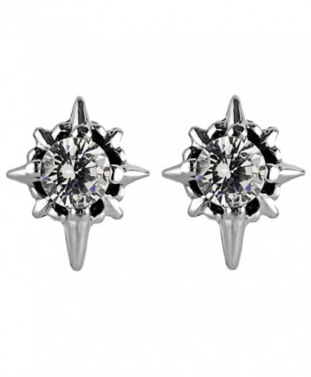 Charisma Unisex Stainless Zirconia Earrings