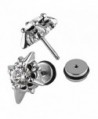 Charisma Unisex Stainless Zirconia Earrings in Women's Stud Earrings