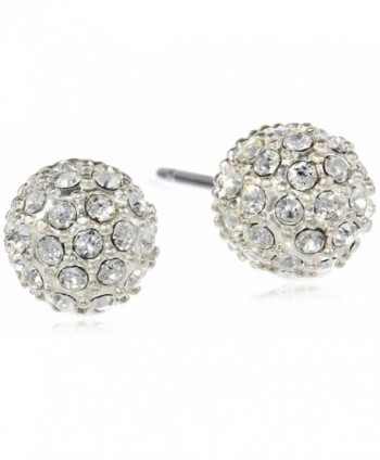 Judith Jack "Mini Items" Sterling Silver- Crystal Stud Earrings - CH11DBQPEKN