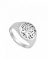 Filigree Tree Cutout Sterling Silver