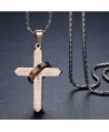Stainless Prayer Pendant Necklace ddp057fe