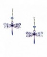 Sienna Sky Purple Lavender Filigree Dragonfly Earrings 1540 - CK11D3SMDYT