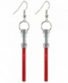 LEGO Light Saber Earrings Red Jewelry - CI11NUABZHZ