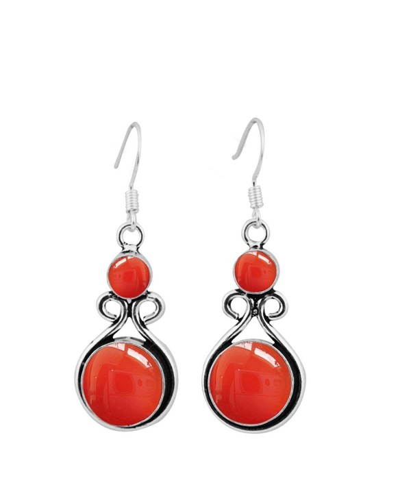 15 00ctw Carnelian Silver Sterling Jewelry - Carnelian - C2184I42DM4