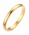 2mm Women's Tungsten Carbide Plain Band Engagement Wedding Ring-Gold Plated-Size 6-11 - CH184C8NU96