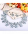 EVER FAITH Snowflake Austrian Silver Tone in Women's Jewelry Sets