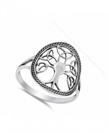 Oxidized Celtic Filigree Sterling Silver