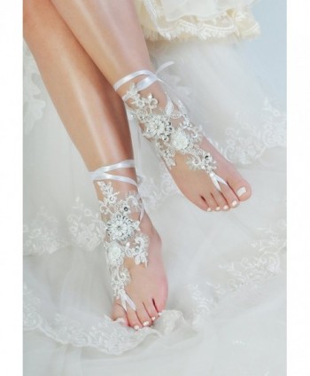 Barefoot Sandals Wedding Jewelry Sparkle in Women's Anklets