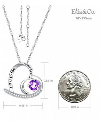 Amethyst February Birthstone Necklace anniversary