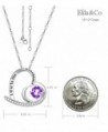 Amethyst February Birthstone Necklace anniversary