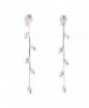 Grace Jun Rhinestone Earrings Pierced - Ear clip - C1184R5OCXK
